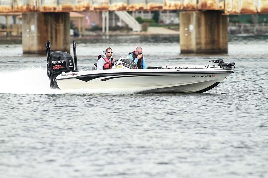 Anglers ran all over Lake Norman in search of five keeper bites to bring to the scales.