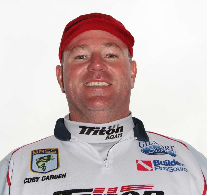 Coby Carden made it to the 2014 Bassmaster Classic, and now he wants another shot at it. Carden is a member of the LA Po Boys in Alabama, and he's a salesman for Builders FirstSource as well as assistant chief at the Southeast Shelby County Rescue. He likes hunting and four-wheeling -- and spending time on the water with his kids.
