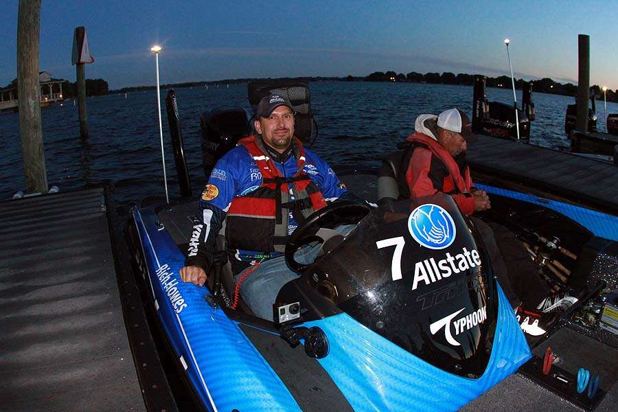 Rich Howes hopes to make a return to the Bassmaster Classic by scoring a win today on Lake Norman.
