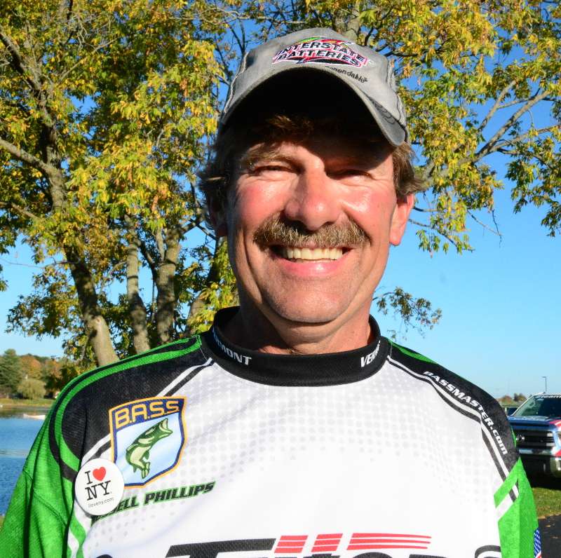 Russell Phillips of Connecticut will represent Vermont at his first championship. He's a member of the Rutland Bassmasters. He can do a little of everything, from farming to auto racing to his job as a welder and automotive technician.