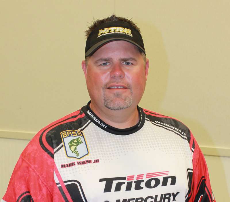 Mark Wiese of Missouri is a BNC newbie. He's a member of the Lake St. Louis Bassmasters, and he works in kitchen/bath sales and management. He likes to play golf and coach soccer and baseball, and he's hosted a charity golf tournament for 18 years.