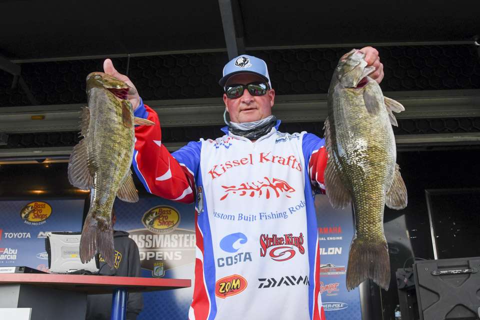 Russell Hoyle, co-angler (6th, 6 - 9)