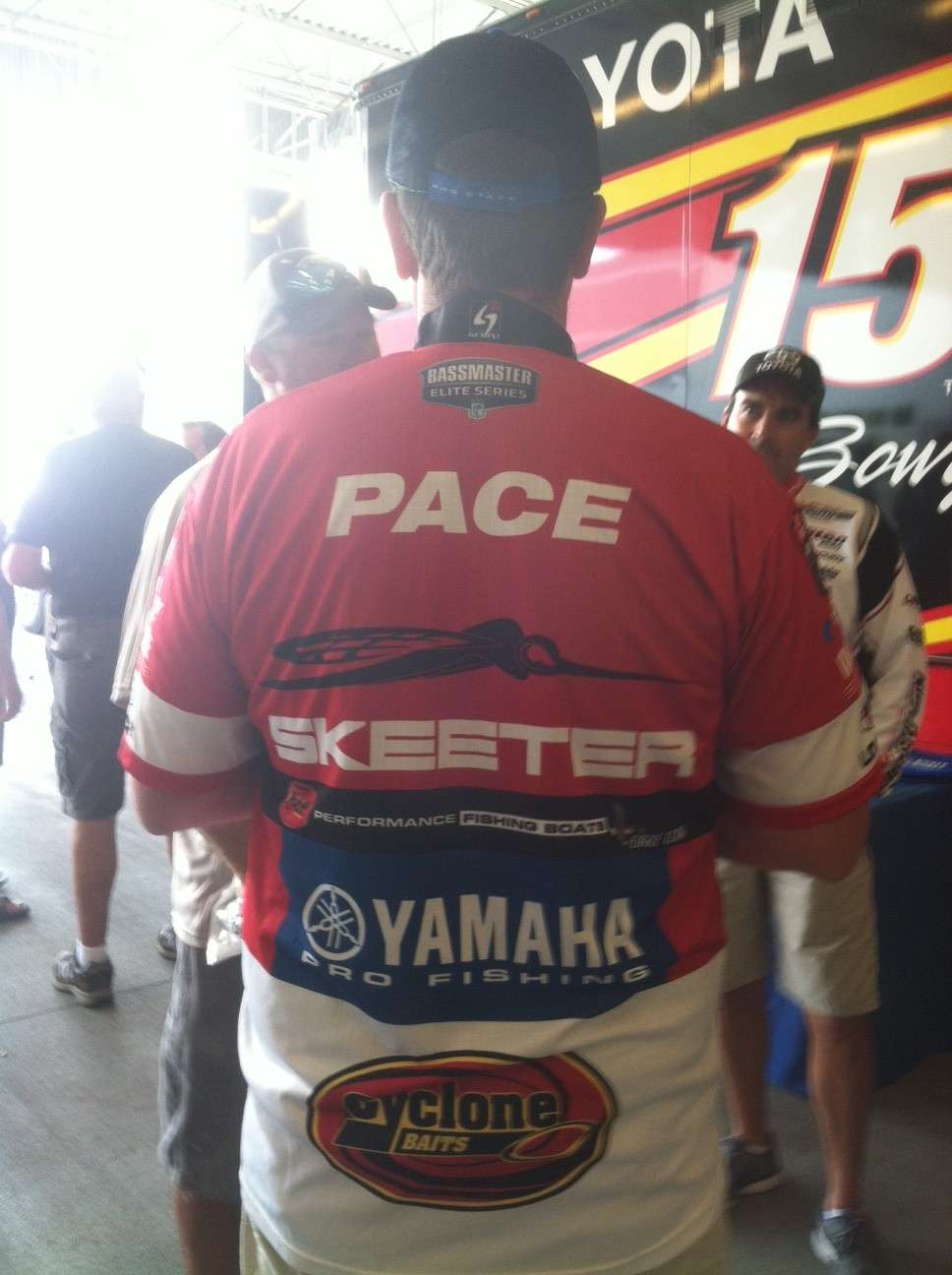 Look who's back! We'll have more on Cliff Pace's return to fishing soon on bassmaster.com.