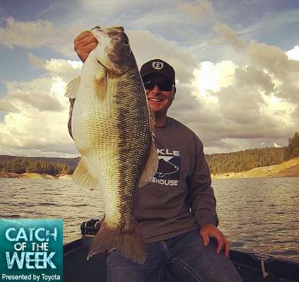 <p>Tim LIttle of California is one of the winners of the Catch of the Week presented by Toyota contest. For his entry, he won a Shimano Citica 200G5 reel and a hat autographed by the Toyota pros. What follows are photos of contest winners and some of the best other entries from September. You can enter your photo, too, by clicking <a href=