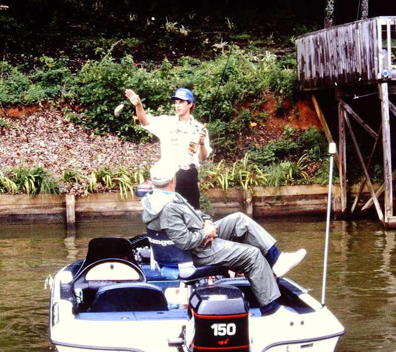 Kerchal was on the fish in the 1994 Bassmaster Classic. He caught a limit every day, and he eagerly blew that whistle as a tribute to his friend â which also let his competitors around him know he had scored another one.