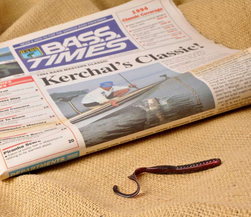 His victory was celebrated in B.A.S.S. Times, the newspaper of the B.A.S.S. Nation. His winning lure, which is still in the B.A.S.S. headquarters office, sits in front of the paper.