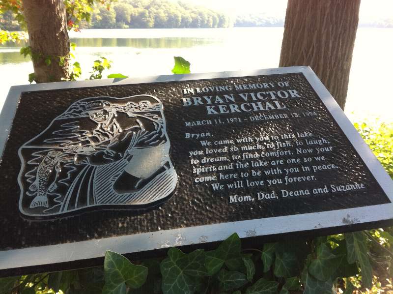 His ashes were scattered at Taunton Lake in Connecticut, the place he fished the most.
