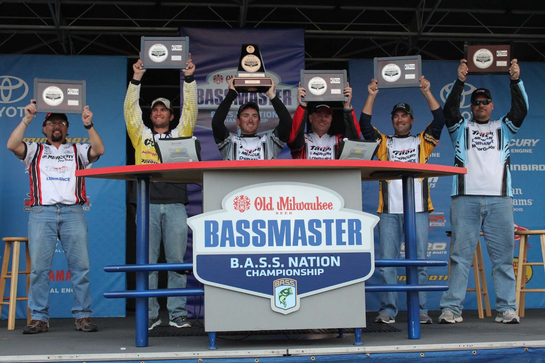 Here are your six B.A.S.S. Nation 2015 Bassmaster Classic qualifiers. 