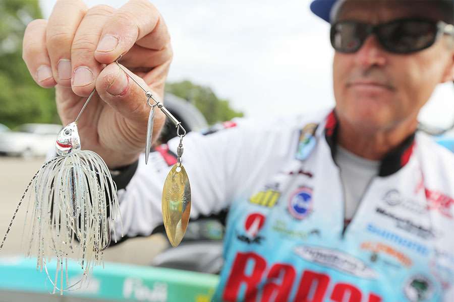 Here's a better look at a Hildebrandt spinnerbait.