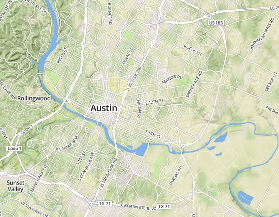 Lake Austin is just minutes away from downtown Austin, Texas. 