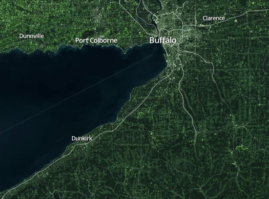 Lake Erie is the 4th largest of the five Great Lakes.
