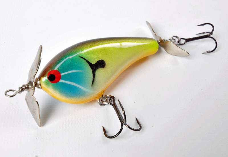 Here's the Squeaky P topwater prop bait again.