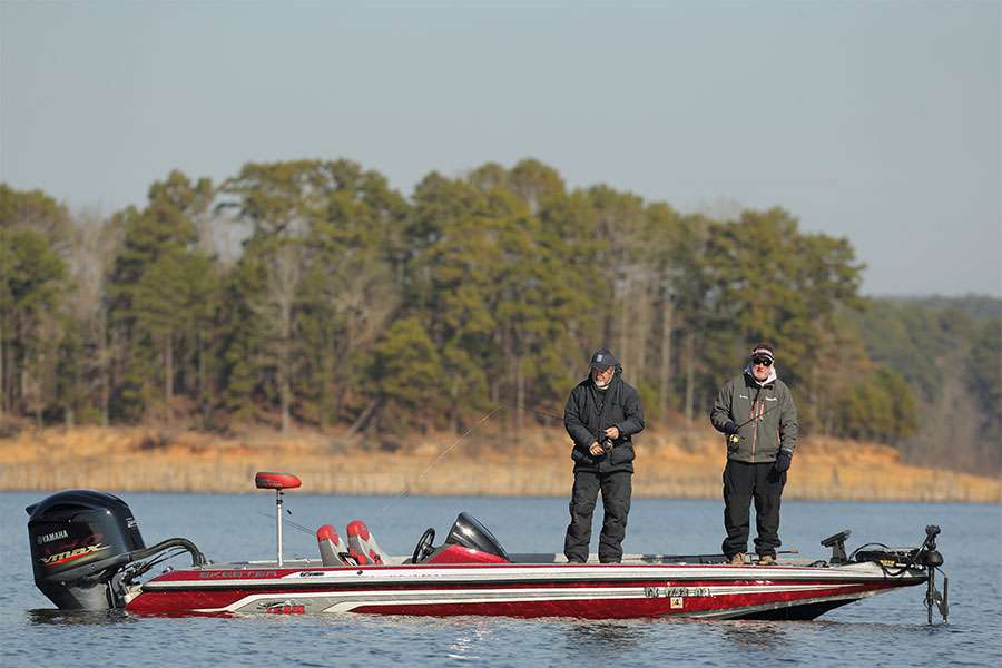 Mike Malone and Terry Blankenship said they have been catching lots of fish, but not the right kind.