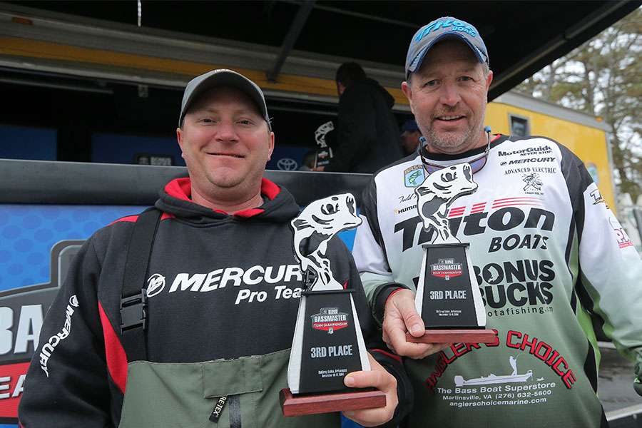 3rd Place: Brandon Gray and Todd Massey, Anglers Choice