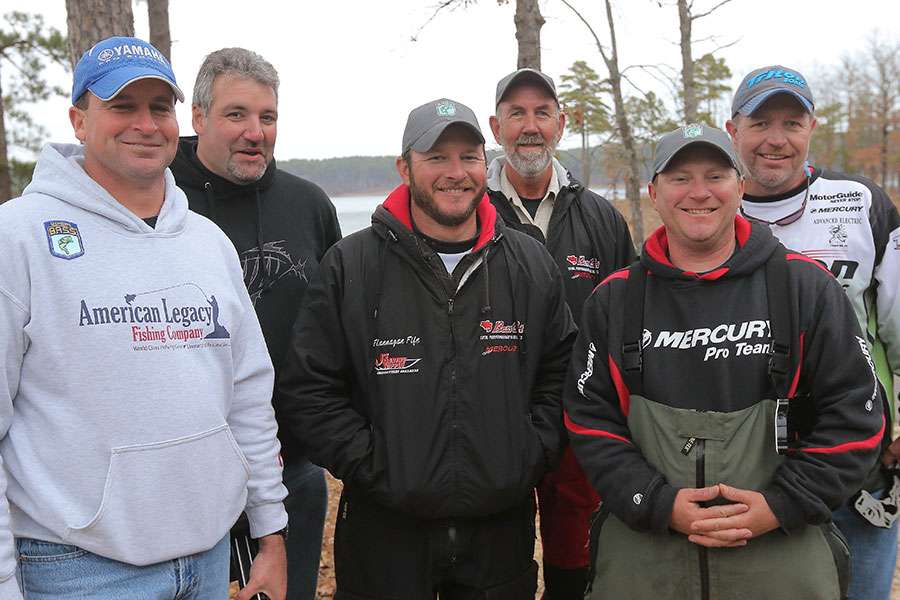 These six anglers from the Top 3 teams will fish next two days for a coveted spot in the 2015 Bassmaster Classic.