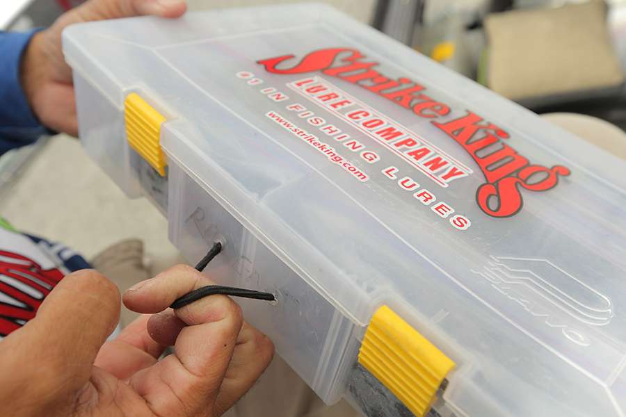 A pull cord is added to the storage boxes for easier retrieval. 
