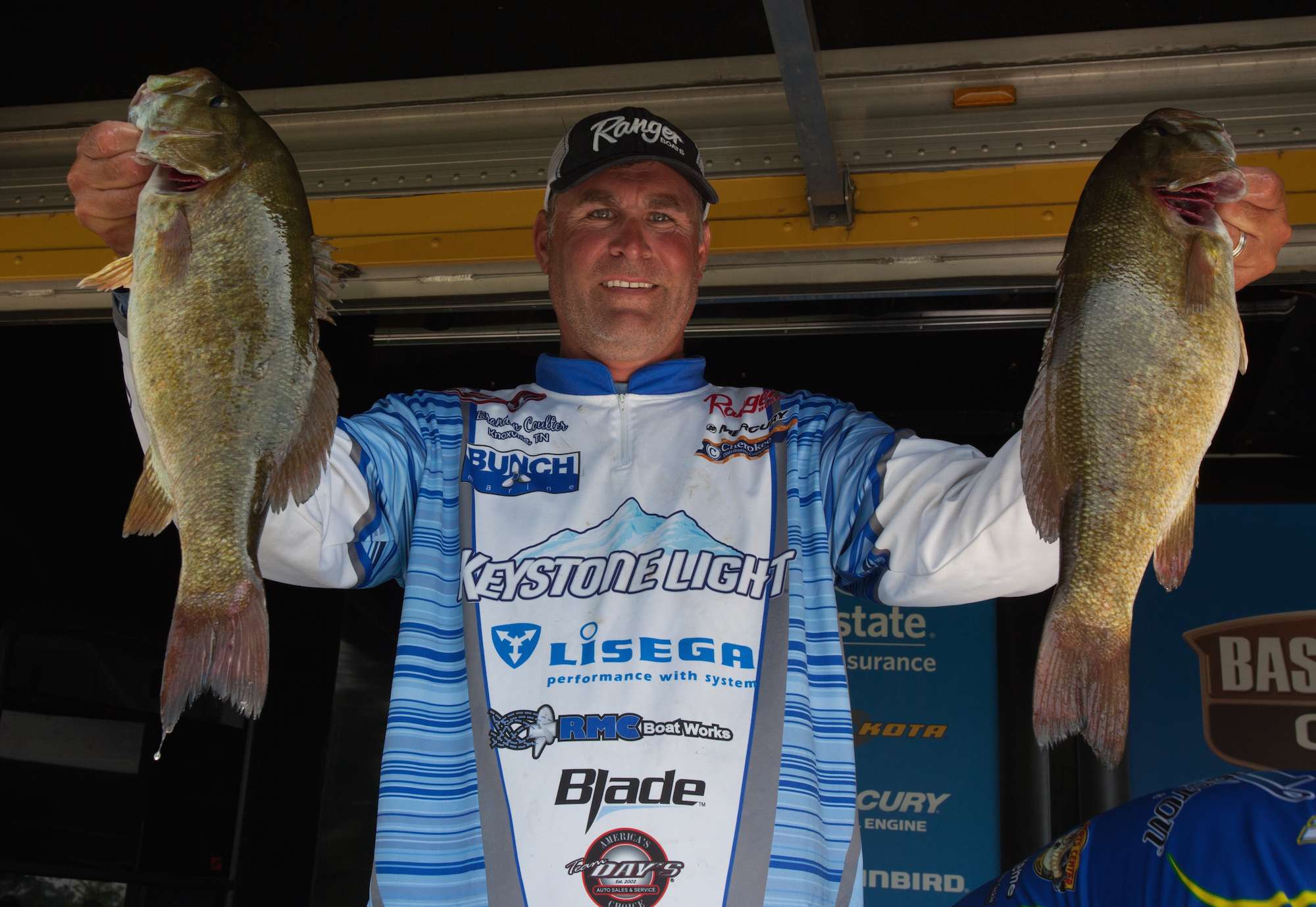 <p>Brandon Coulter (45)<br />Knoxville, Tenn.<br />2014 AOY Rank: N/A<br />Career B.A.S.S. Earnings: $22,018<br />B.A.S.S. Wins: 0<br /> Bassmaster Classic Appearances: 0</p>