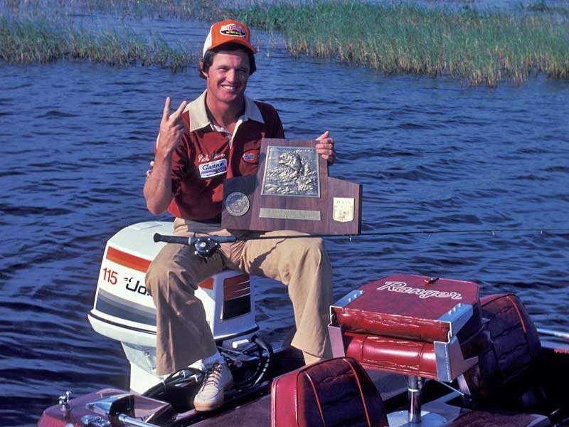 Rick Clunn won the first Bassmaster Classic held on Toho in 1977. It was Clunnâs second in his string of four Classic titles.