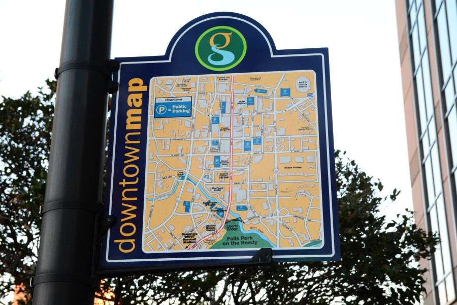 Downtown Greenville, where the Bon Secours Wellness Arena is located, features a mix of restaurants, shops, hotels, historic buildings and event facilities.