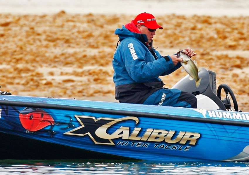 Revisiting 2008, Jones said he thoroughly enjoyed the week, starting in practice when he unlocked the mystery of the bass on Hartwell.