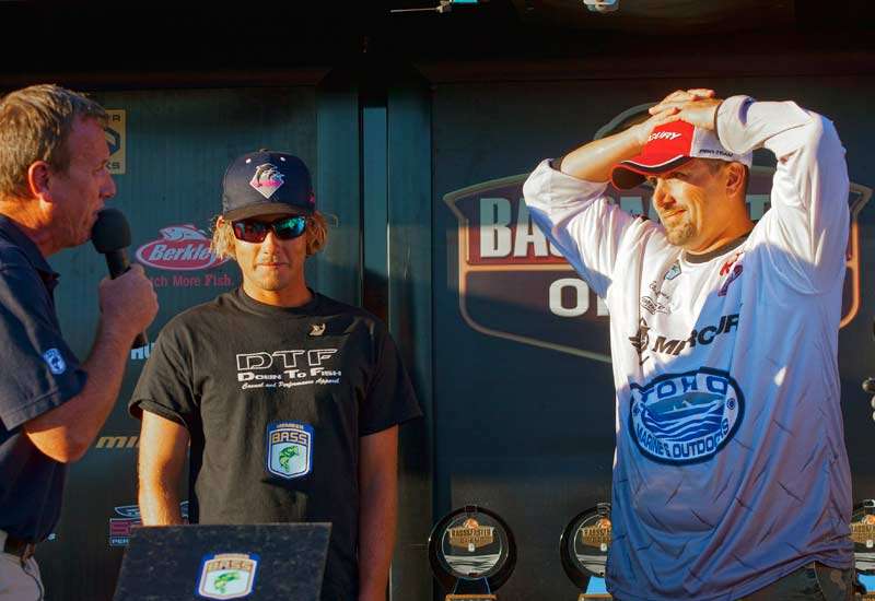 Just two years ago, Chris Bowes gave Floridians Daniel Lanier Jr. and Rich Howes the news they would be spending one more day on Toho after tying with 47 pounds, 2 ounces in the 2013 Southern Open season opener. B.A.S.S. holds a fish-off for anglers who are tied for first place on the pro side of an Open. 