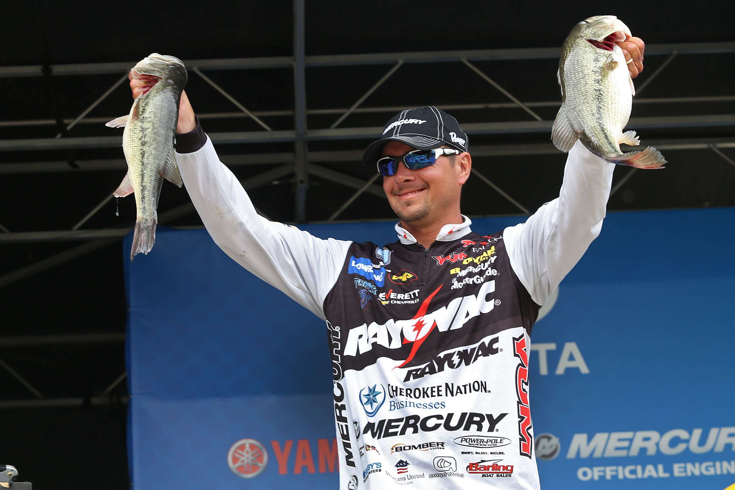 During 2013, his rookie year on the Elite Series, Christie won his first Elite Series event at Bull Shoals Lake. The previous week, he won an FLW event at Beaver Lake, giving him a two-tournament total of $228,000 in winnings on the two Arkansas White River-chain lakes.