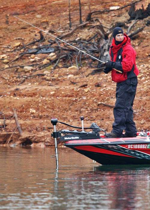 In 2008, Ashley stood in fifth place after Day 1 of the Classic with 18 pounds, 10 ounces. 