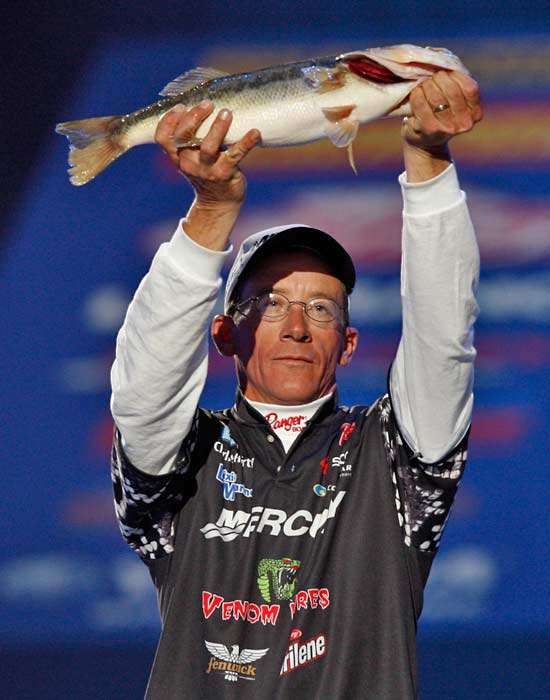He weighed 13-12 on Day 2 and fell to second behind eventual winner Alton Jones. âI thought I had blown it the second day, but when I got in Davy Hite said youâre still right there. I was only a pound and a half out of the lead heading out the last day.â