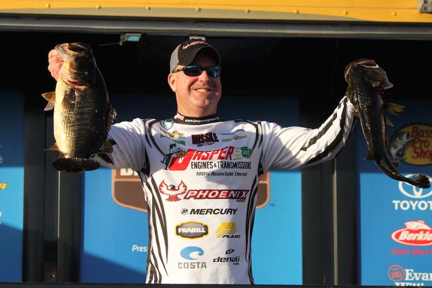 Chad Morgenthaler Final Day weight of 22-3 was the biggest bag of the day. 
