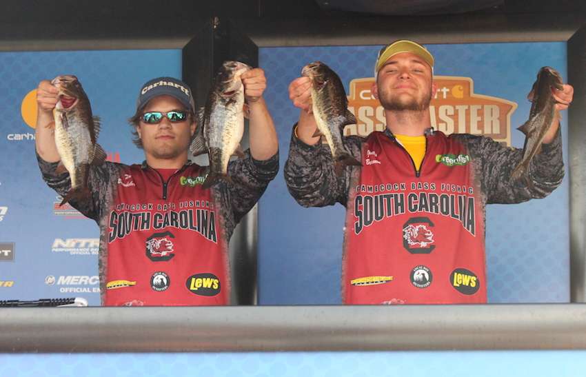 Tom Brewbaker and Gettys Brannon of the University of South Carolina finish 25th with 18-6.
