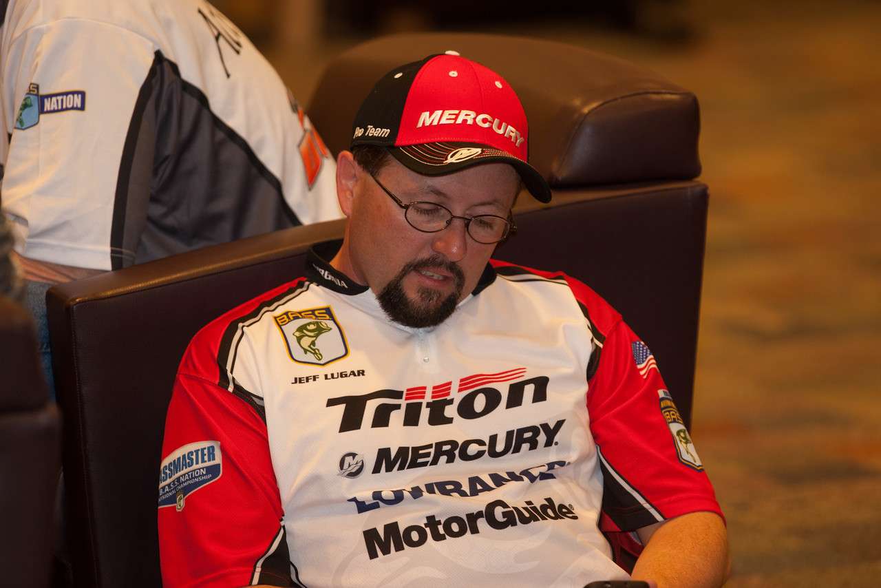 <B>Jeff Lugar - 115:1</b>
Lugar's in his second consecutive Classic via the B.A.S.S. Nation. Last year he finished 35th at Guntersville. Just shaking off that rookie status helps his odds. He won't be dazzled by the fanfare or intimidated by fishing next to Skeet Reese and Mark Davis. Can he win? Sure he can. Would I bet on him? Are you serious?
