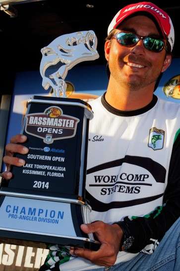 <B>Van Soles - 125:1</b>
Soles became the first angler to qualify for the 2015 Classic when he won the Southern Open on the Kissimmee Chain last January, and if the championship were on Florida waters he'd be on my short list of favorites. But it's on Hartwell, and that probably doesn't play well for Soles' skill set. With a flipping stick and punch bait, I like his chances. But if he has to go 30 or 35 feet deep with a jig, it might be tough sledding. Tell a Florida angler you're fishing 30 or 35 feet deep and he has one question â