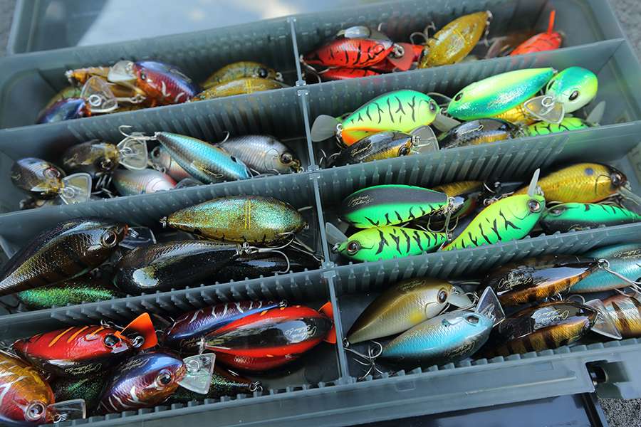 Evergreen Combat lures feature one of the snazziest finishes in the fishing tackle world. 