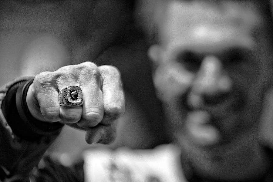A little showing off of the Championâs ring by Randy Howell would take place.
