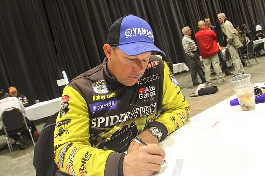 Bobby Lane fished his first ever Bassmaster Classic at Lake Hartwell in 2008. Here are his picks.