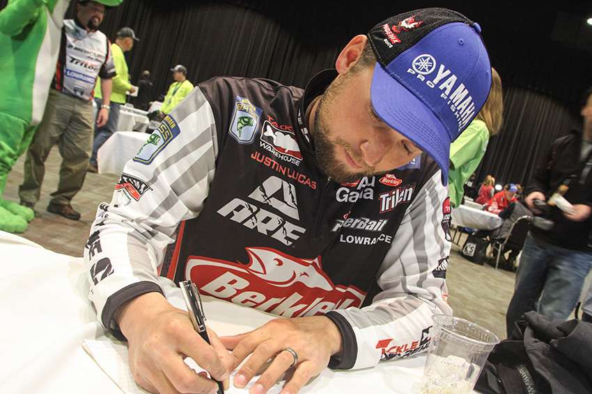 Justin Lucas is fishing in his first Bassmaster Classic. Lucas lines up his picks.