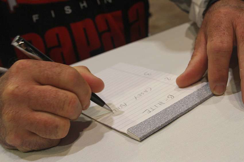 Casey Ashley. âNo doubt. He proved it last year when he won the FLW Tournament here.â