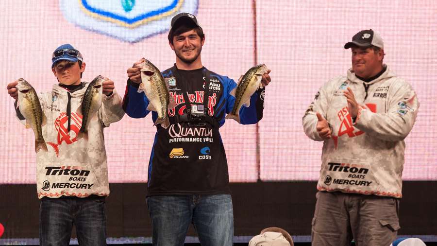 Hunter Silverstrim and Nathaniel Burris of Queen City High School, Tenn.