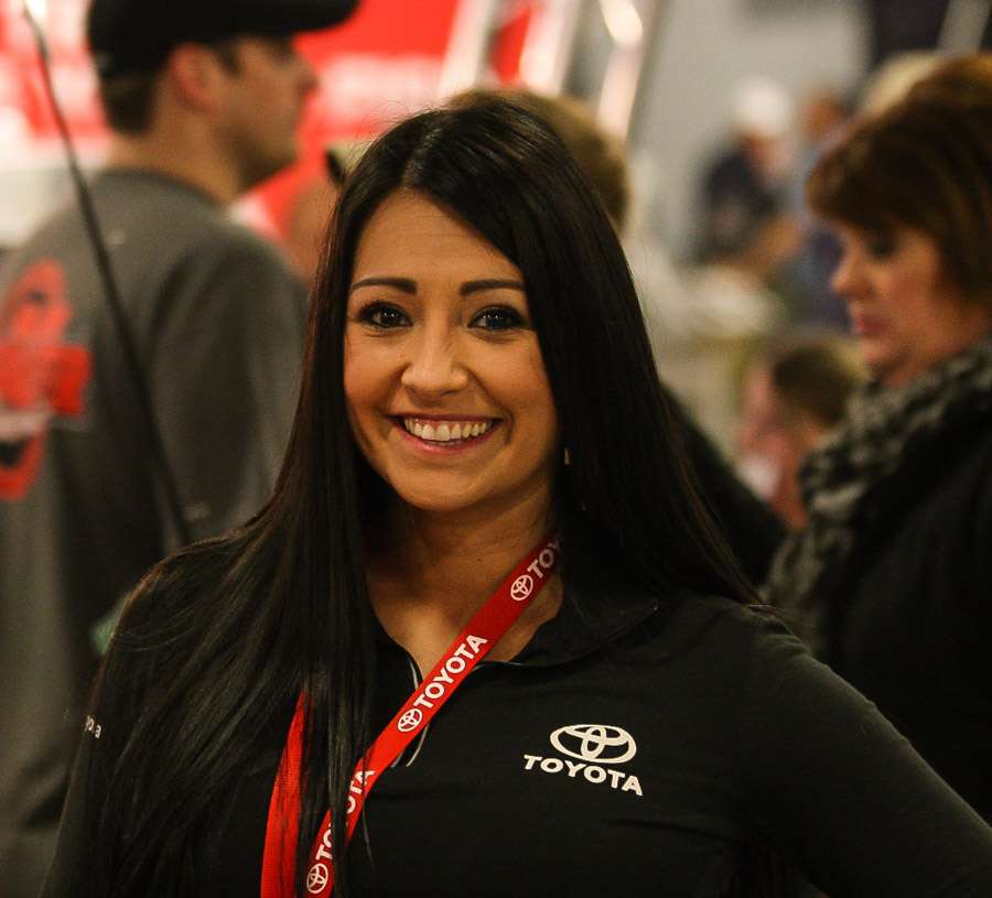 Smiling faces aren't hard to find at the Expo.