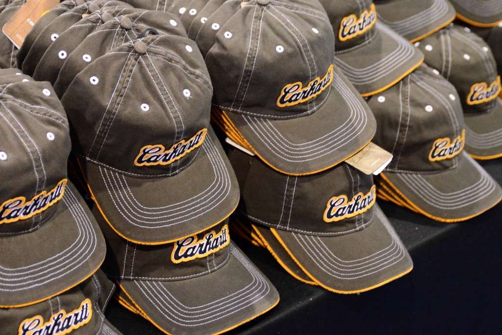 Hats from Carhartt were given away to all of the anglers in the field and were everywhere by the end of the night.