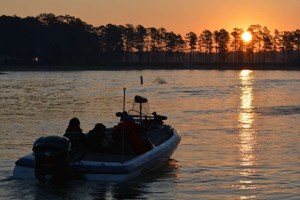 More than 200 boats carrying more than 400 anglers left Wind Creek State Park for the Costa Bassmaster High School Southern Open on Lake Martin.