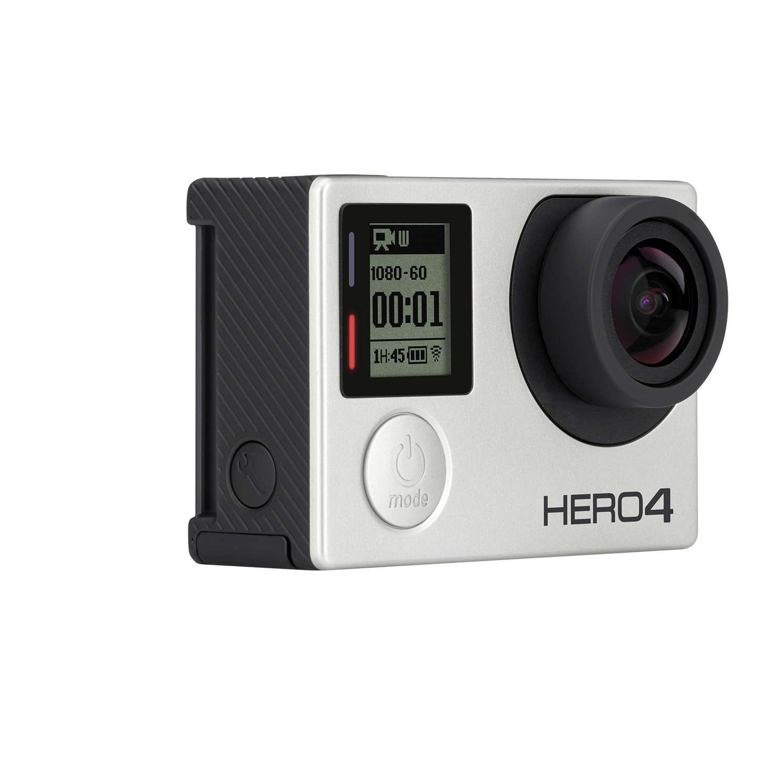 <B>GOPRO HERO 4 SILVER</b>
The camera that changed the way we document our fishing trips has just made the experience even easier with this new camera. The Hero 4 Silver has a built-in touch display. So, now you can control the camera, play back footage and adjust settings by simply tapping and swiping at the screen on the back. 