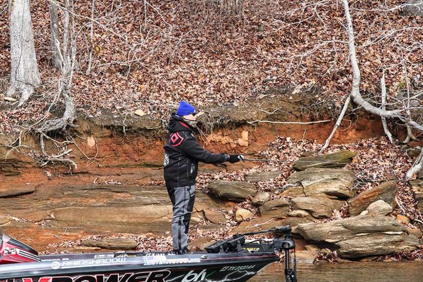 Hint: This Elite angler earned his trip to the 2015 Bassmaster Classic by finishing sixth place in Angler of the Year points.