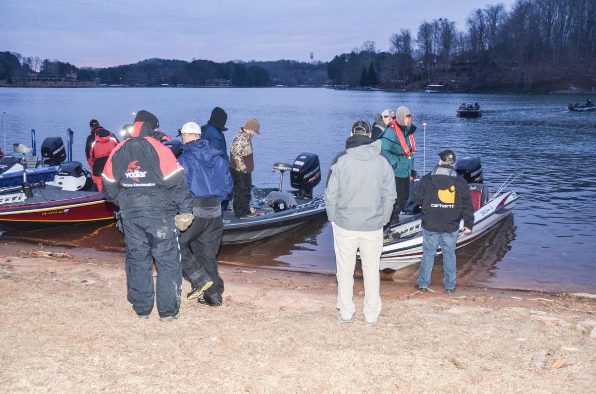 The Bassmaster High School Classic competitors are ready to go.