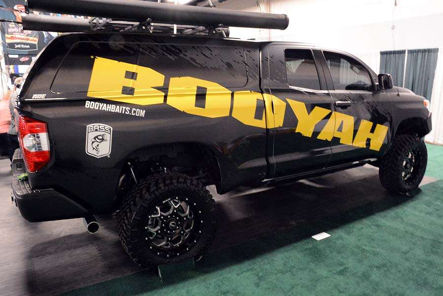 Someone will go to the lake and travel around town in style in this BOOYAH Toyota Tundra.