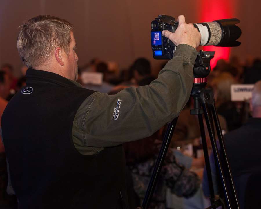Bass Pro photographer Chris Erwin is capturing the event as well.