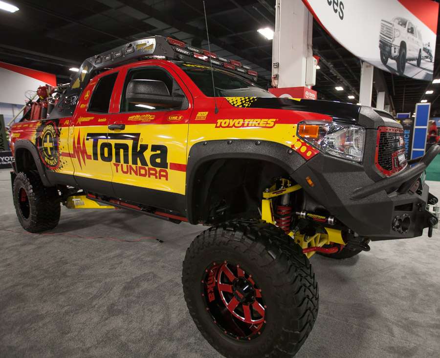 The Tonka Toyota is in the house.