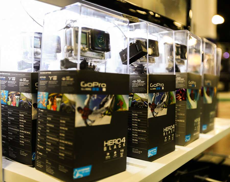GoPro is becoming a fixture in the fishing industry. 