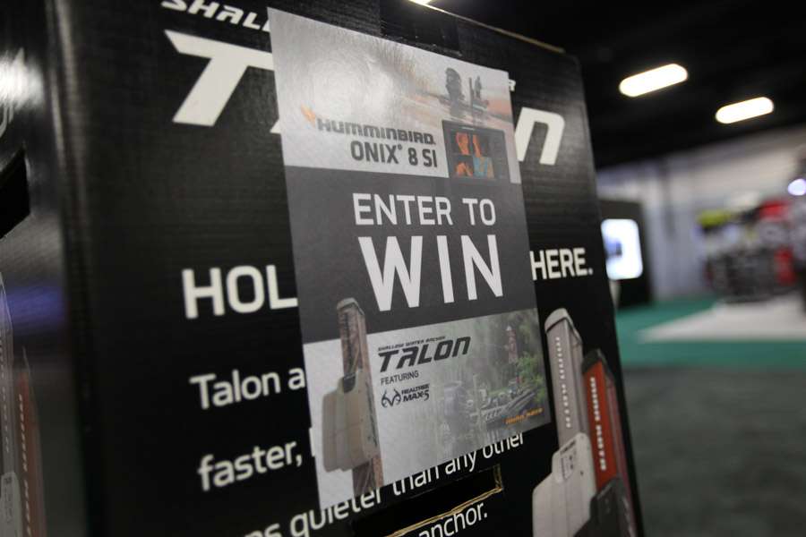 Talon had a great sweepstakes fans could enter. 