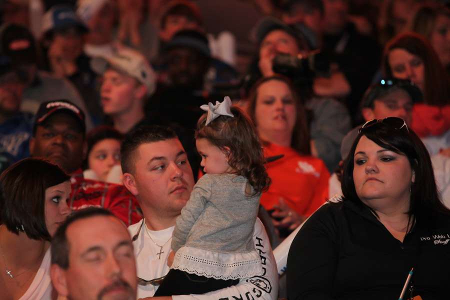 Bassmaster Classic weigh-ins draw younger fans...